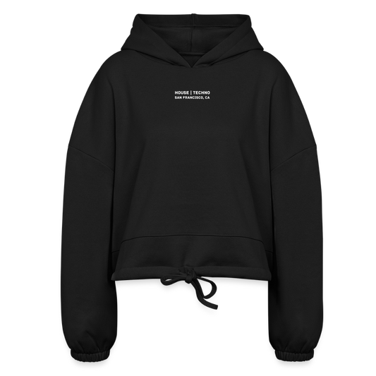 O.G. Women’s Cropped Hoodie - black