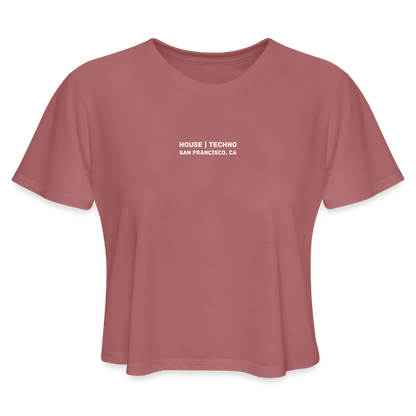 O.G. Cropped T-Shirt - mauve