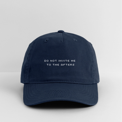 No Afters Hat - navy