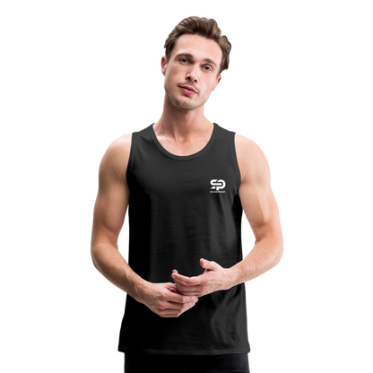 Men’s Premium Tank - Logo - black