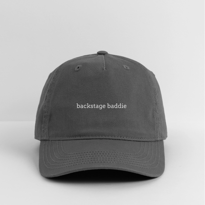 Backstage Baddie Hat - charcoal