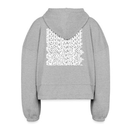 O.G. Women’s Cropped Hoodie - heather gray
