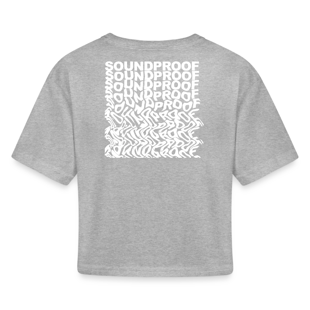 O.G. Champion Heavyweight Crop-Top - heather gray