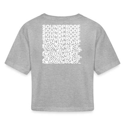 O.G. Champion Heavyweight Crop-Top - heather gray