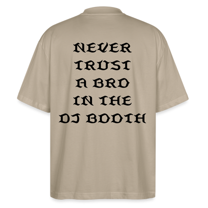 Don't Trust 'Em V2 Oversized T-Shirt - stone