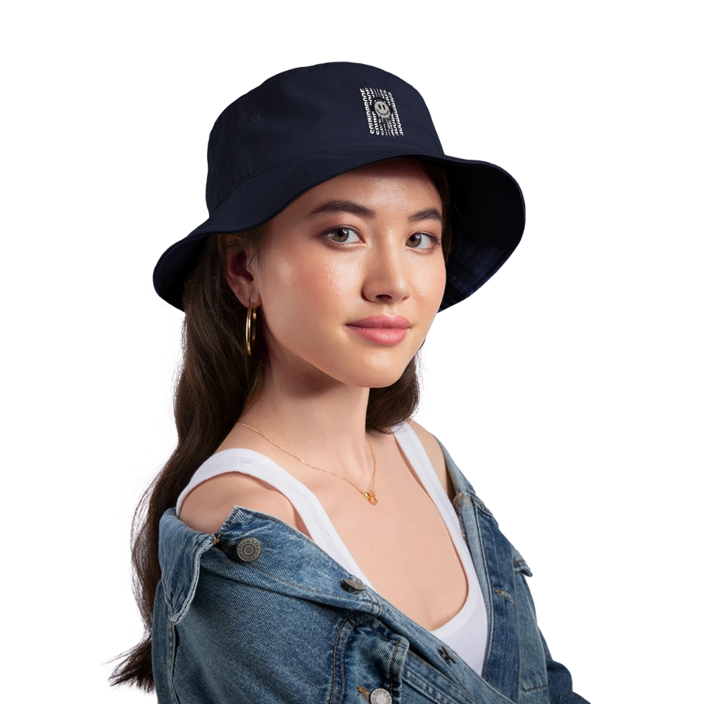 Bucket Hat - Melted Smile - navy