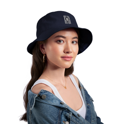Bucket Hat - Melted Smile - navy