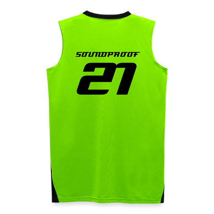 Women's Rave Jersey - lime/black/white