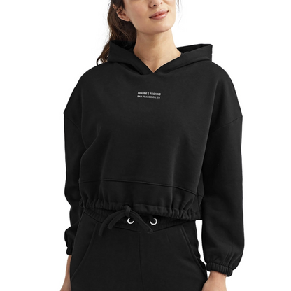 O.G. Women’s Cropped Hoodie - black