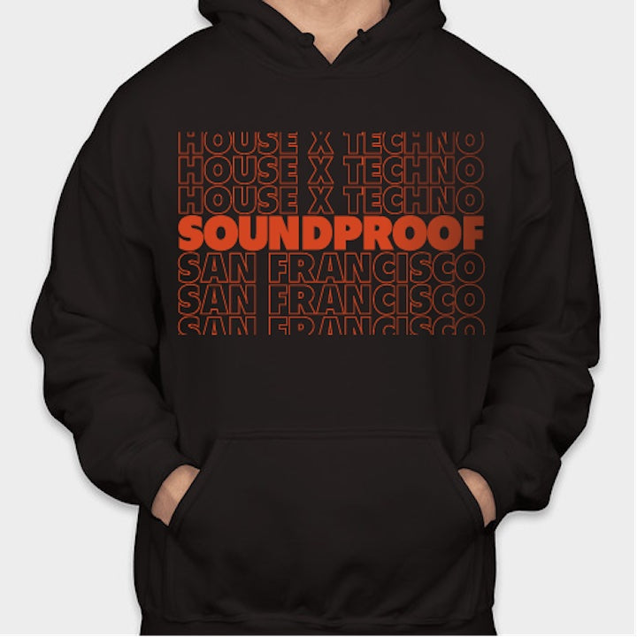 House x Techno Hoodie