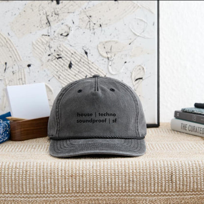 Vintage Washed Rope Cap